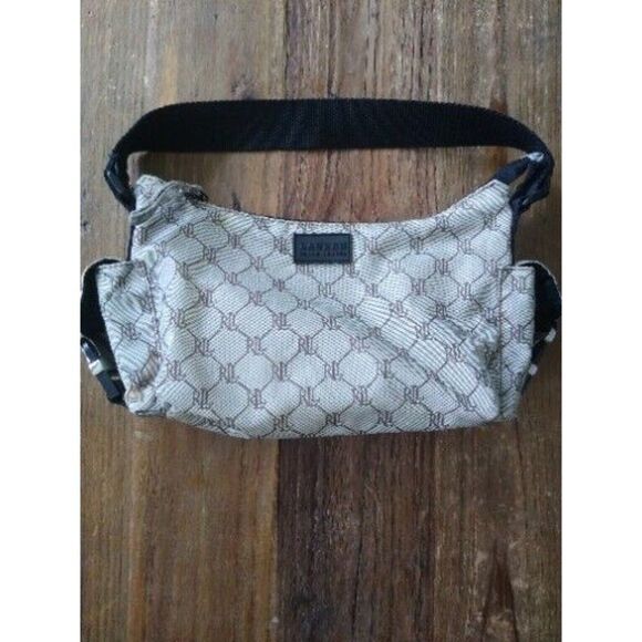 Lauren Ralph Lauren Repeating Patterned "RLL" Monogram Shoulder Bag  Han… - Picture 1 of 5